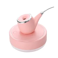 Mini Tobacco Pipe Shape Air Humidifier LED Light USB Ultrasonic Aroma Humidifier DC 5V Home Car Aromatherapy Diffuser
