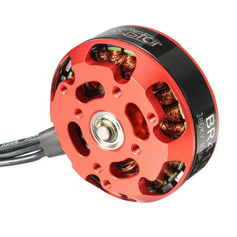 Racerstar Racing Edition 4108 BR4108 380KV 4-12 S бесщеточный мотор для 500 550 600 RC Рамка комплект