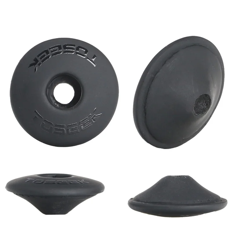 TOSEEK 6g Matte Full Carbon Fiber Handlebar Top Cap Bicycle Stem