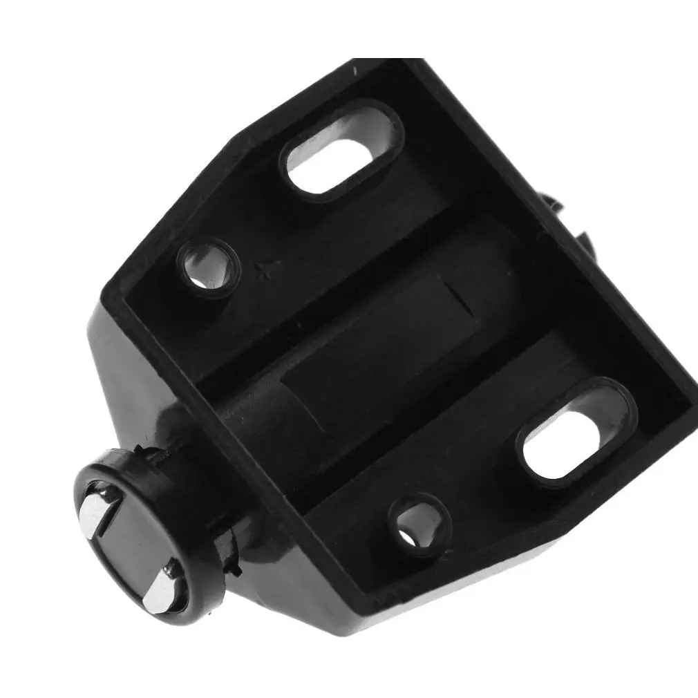 LIXF 4 шт. черный магнитный нажмите, чтобы открыть систему заслонки для кабинета Шкаф ящика