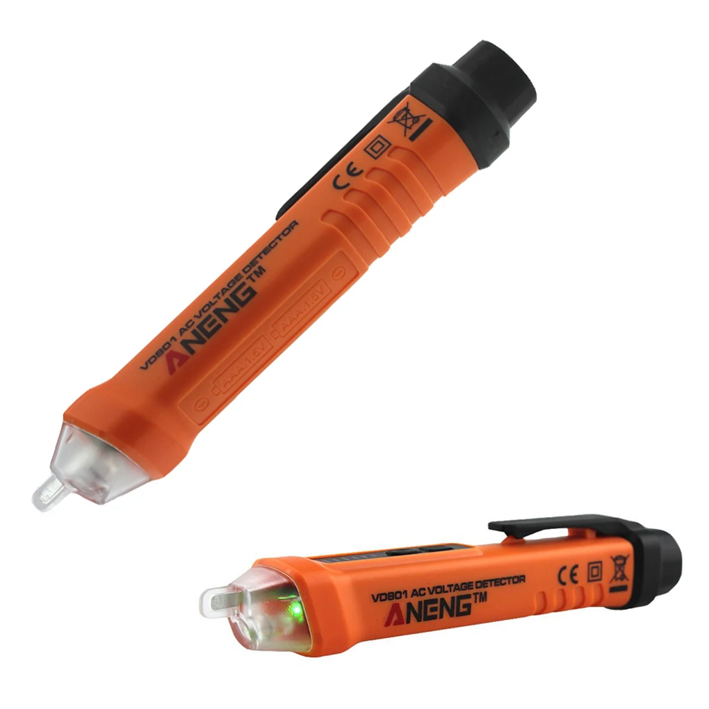 ANENG VD801 бесконтактный Тестер обнаружения напряжения переменного тока Ручка цепи электрический инструмент индукционный детектор ручка