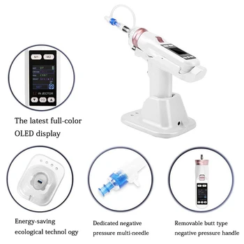 

Korea EZ Negative Pressure Meso gun Mesotherapy Hydrolifting Water Injector for lips lifting Needle Free Microcrystal Injection