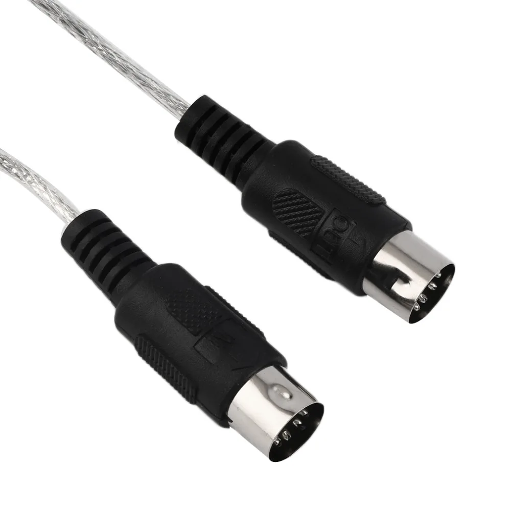 Новый USB IN OUT конвертер интерфейсного кабеля MIDI ПК к музыкальной клавиатуре