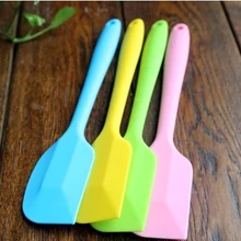 Кухня торта силикона шпатель, смешивая Скребки Кисточки Butter посуда Tool
