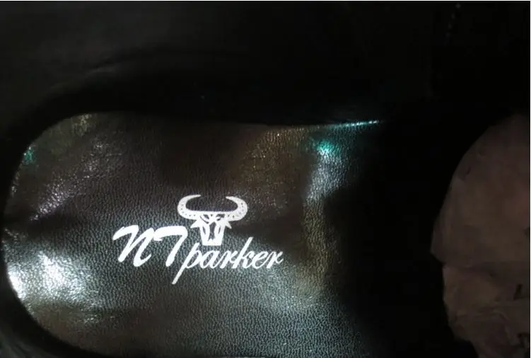 Мужские туфли оксфорды ручной работы ntparker большого размера кожаные бесплатная