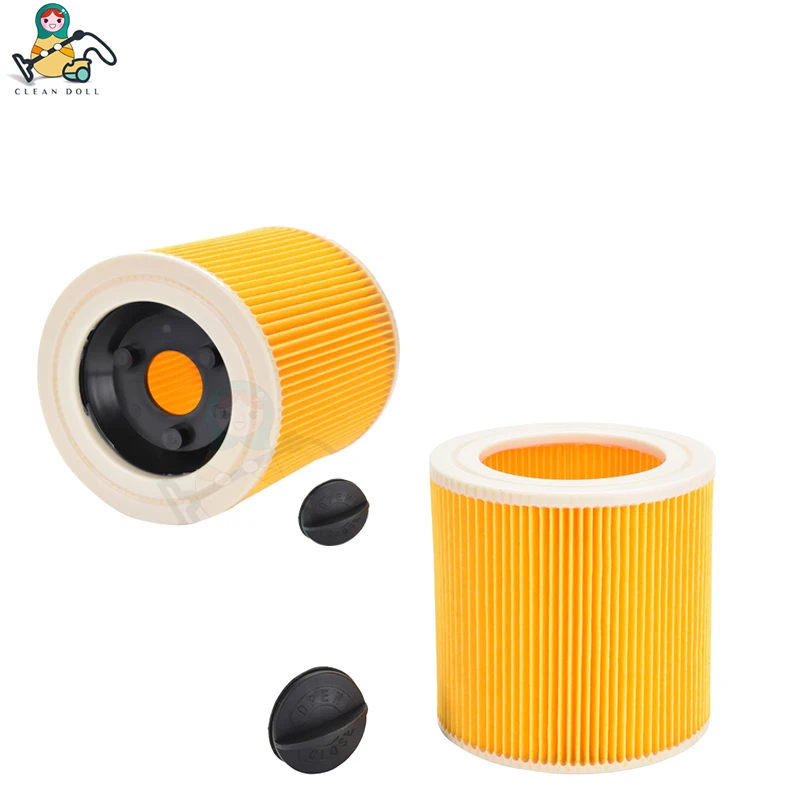 dry vacuum cleaner WD MV 6.4 Cartridge filter Lamellar filter for Karcher wet dry vacuum cleaner WD MV 6.4 Cartridge filter Lamellar filter for Karcher wet