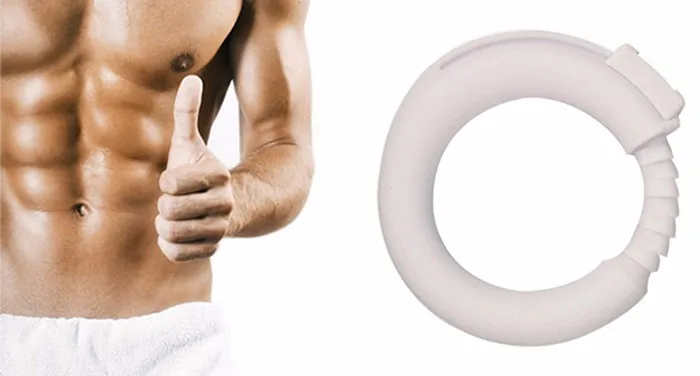 Adjustable Silicone Cock Ring Delay Penis Rings Fixed Foreskin O-Ring Male Chastity Device Sex Toys For Men Chastity Cockring 3