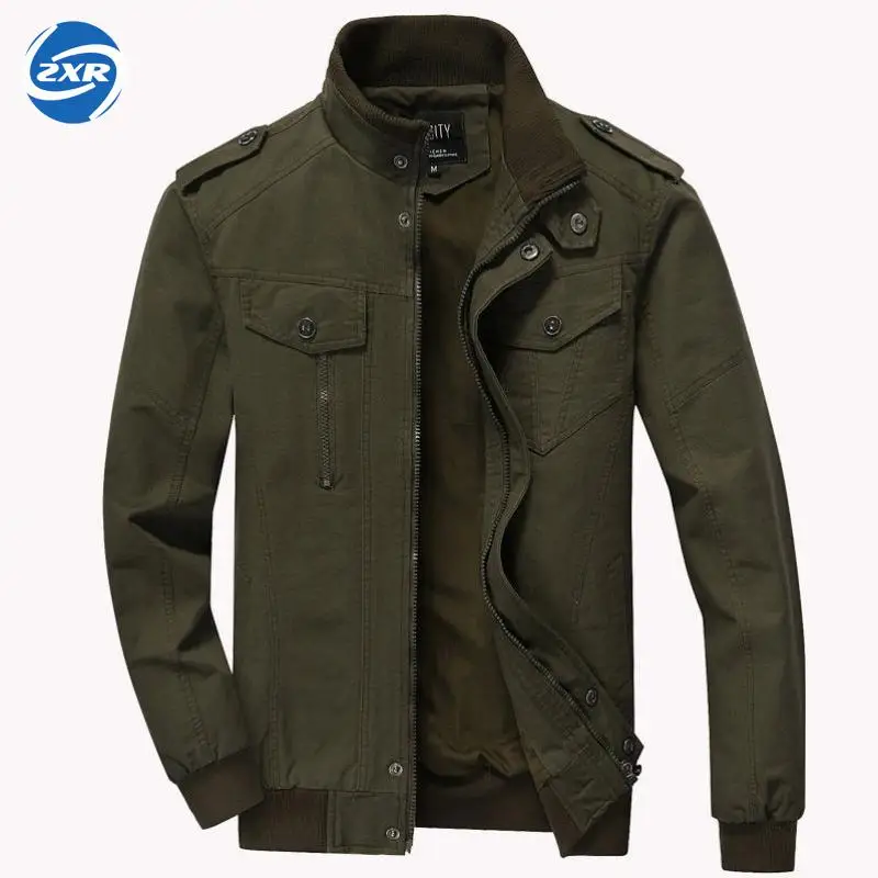 

Men spring Autumn Military Army Pilot Bomber Outdoor Sports Jacket Tactical Man Jacket Waterproof Windbreakers Field Jacket