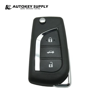 Car-styling Chave Canivete per Toyota Placa Chip Positron doppio programma lama TOY47 (PX32/EX300) AKBPCP073