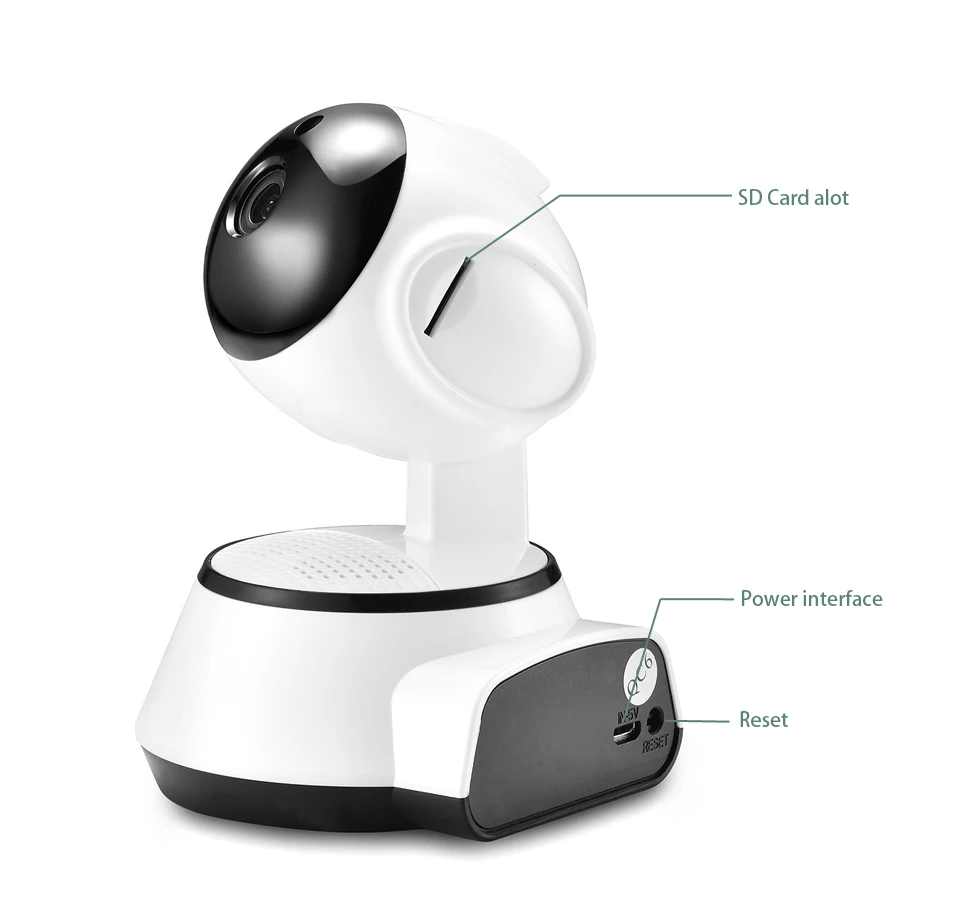 Камера видеонаблюдения Hamrolte 720P Wi Fi ночное видение|wifi ip camera|ip cameraip camera two way |