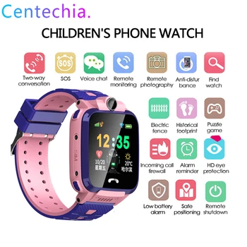 

V95 Kids Smart Watch SOS Call Camera Baby Anti-lost Clock Touch Screen Phone LBS Positioning Location Children's Watch Kids Gift