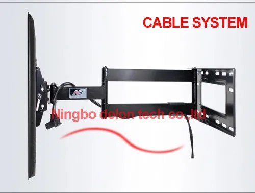 NB SP2 4"-70" 6" 65" 68,2 кг сверхмощный сильный выдвижной длинный 3 руки полный движения ЖК-Телевизор настенный кронштейн 110-712 мм