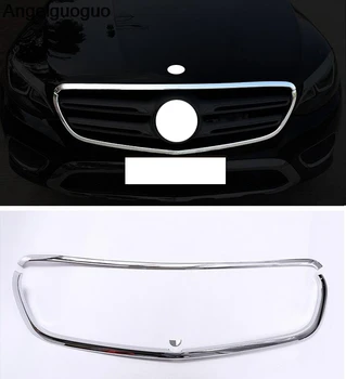 

Angelguoguo Car Front Grille Frame Cover Trim Moulding Styling Sticker Fit For 2015 2016 Mercedes Benz GLC Class X253