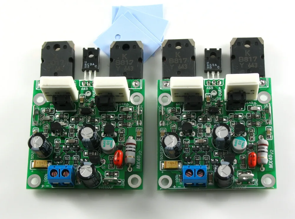 

Assembled MX40 2-channels power amplifier board DIY AMP board