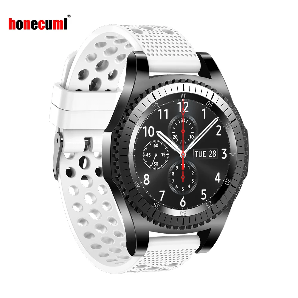 Ремешок силиконовый для Samsung Gear S3 Classic/Frontier 22 мм|Смарт-аксессуары| |