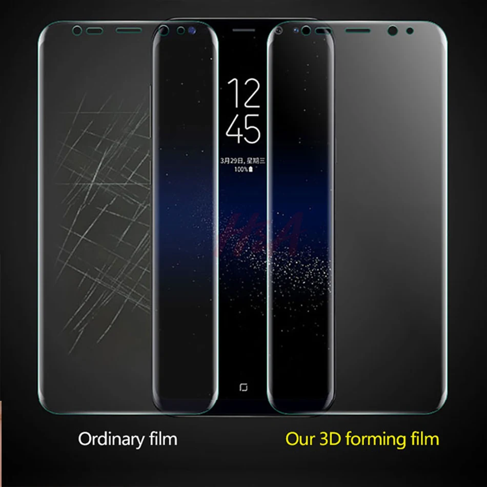 3D изогнутый мягкий протектор экрана для samsung Galaxy S7 S6 Edge полное покрытие Защитная пленка для Galaxy S7 Edge(не закаленное стекло