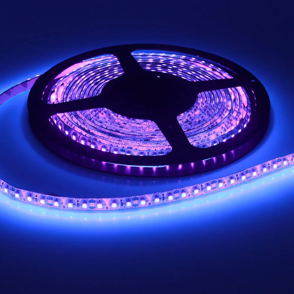 

12V 5M UV Ultraviolet LED Blacklight Night Fishing Strip Lamp Lights