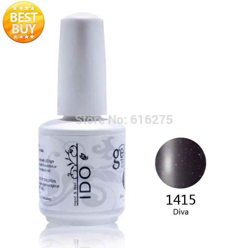 

10pcs IDO gel nail polish Varnishe gel nail (8color gel+1 base coat+1 top coat)Uv manicure Gel Polish Soak Off Colorful Nails