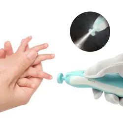 Электрические Детские триммер для ногтей маникюрные ножницы безопасный уход Когтерез Резак новорожденных ногтей маникюрный триммер