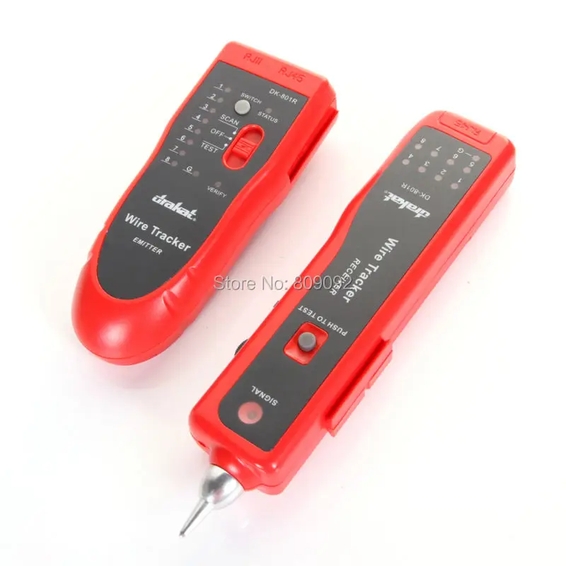 High Quality RJ11 RJ45 Cat5 Cat6 Telephone Wire Tracker Tracer Toner