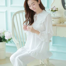 Красивая принцесса дворец хлопковые пижамы s8