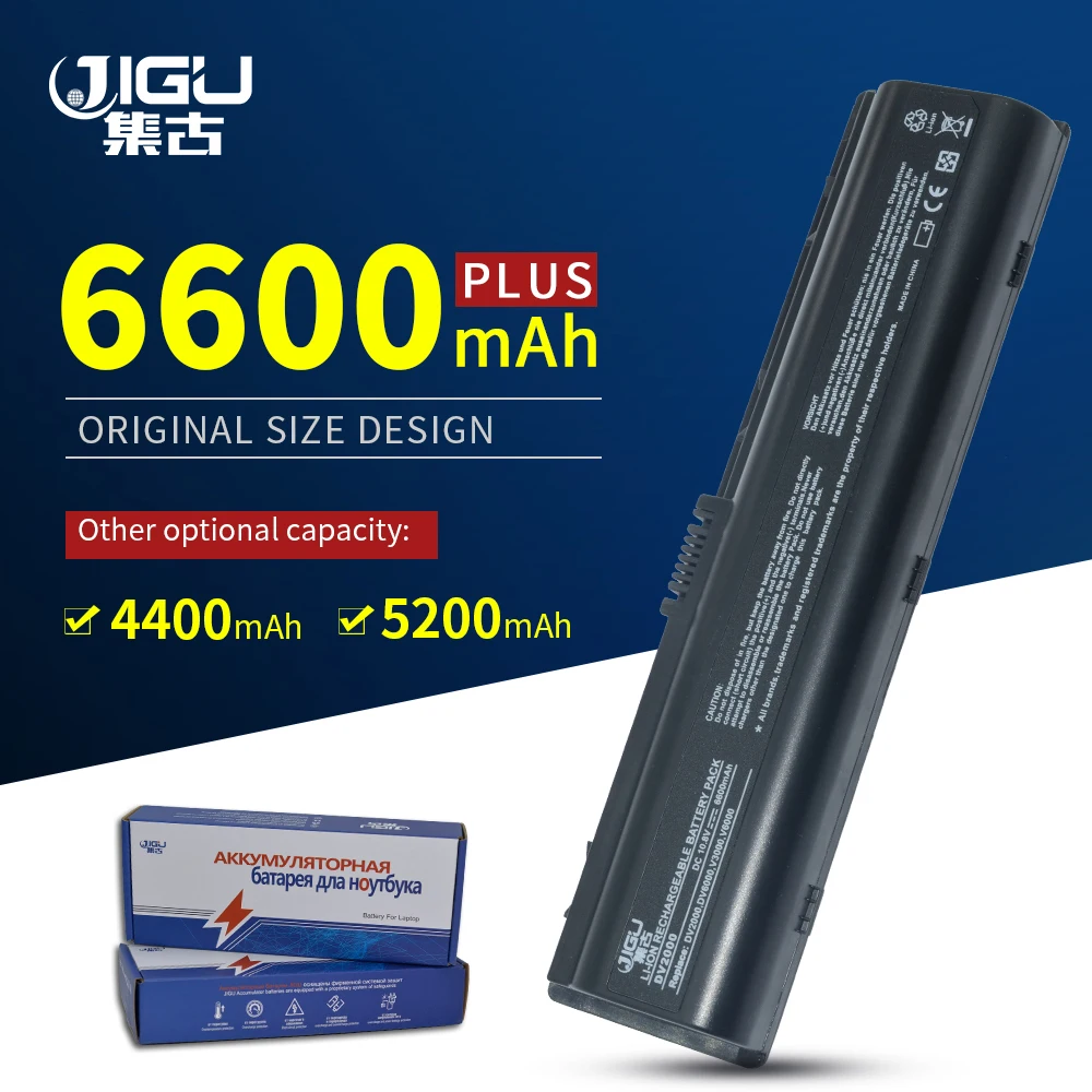 JIGU ноутбука Батарея для струйного принтера HP Pavilion DV2000 DV2100 DV2200 DV2300 DV2400 DV2500 DV2600 DV2700