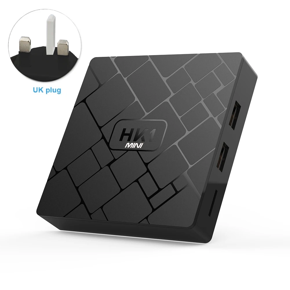 

HK1 HDMI TV Box Smart Media Player 3D 4K Android 8.1 WIFI Receiver Mini Set Top