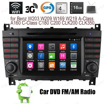 

1024*600 Android4.4 Car DVD Support BT 3G WiFi GPS DTV DVR TPMS For B-enz W203 W209 W169 W219 A-Class C-Class FM AM radio