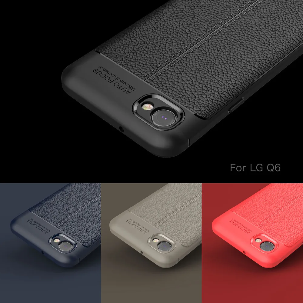 

UTOPER Ultra Slim Phone Cases For LG Q6 Case Cover Soft Silicone Gel Cover For LG Q 6 Case Shockproof For LG Q6 Plus X600 X600K
