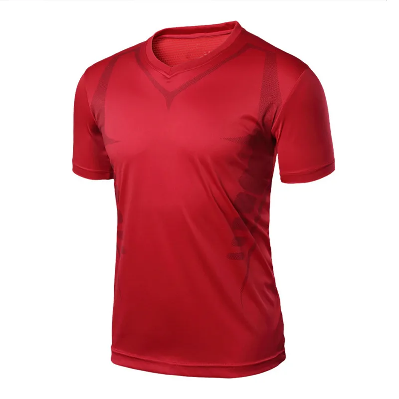 

Quick Dry Men's Sports Gym Compression Clothing Breathable Fitness T-Shirt Female Top Jersey High Elastic Low Price