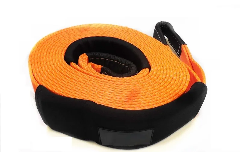 12TX6M 9M, heavy duty winch towing strap with pulley tree holding sling