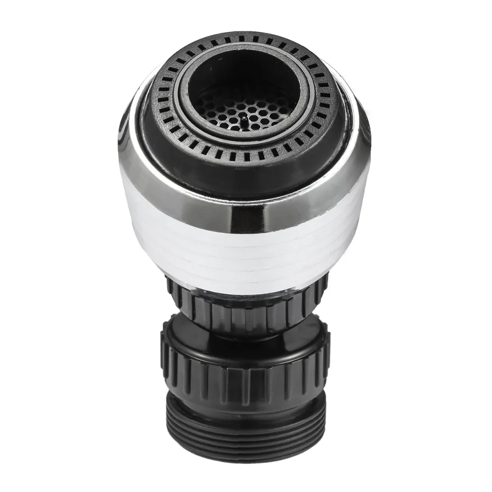 360 Degree Water Faucet Nozzle Adapter Easy Install Black High Quality Kitchen Accessories Water Faucet