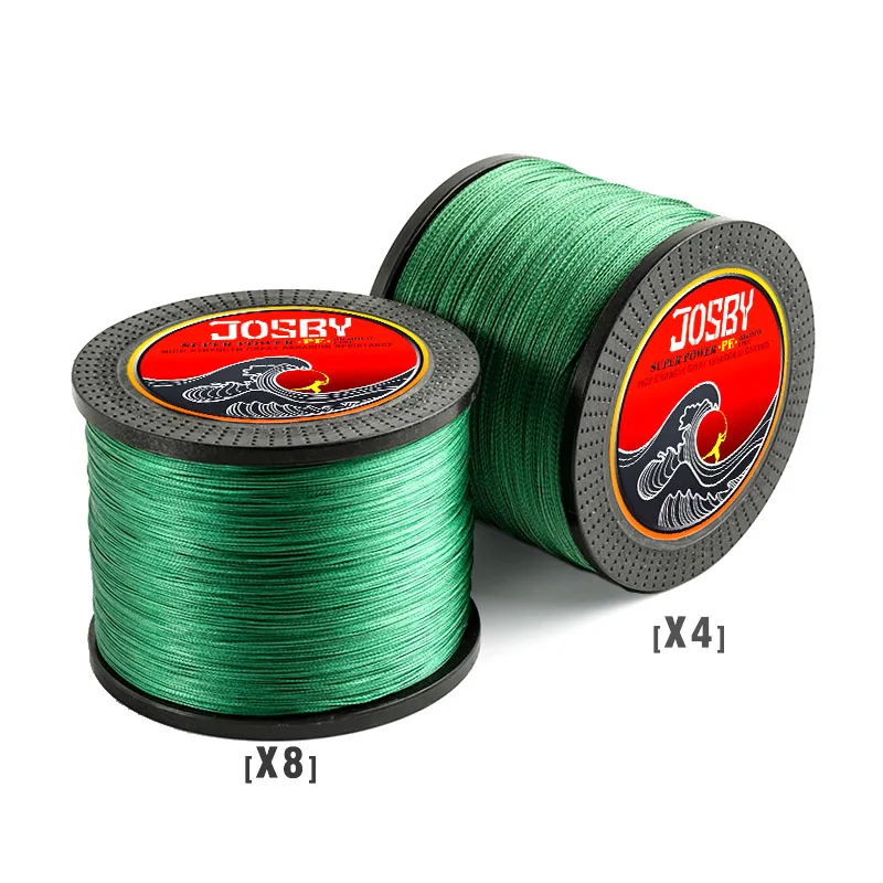 JOSBY 12 قطعة 300 M 500M1000M مضفر خيط صنارة الصيد المتعددة الشعيرات PE 4 و 8 السواحل الصيد الحبل 12LB-80LB قوي اليابان التكنولوجيا JOSBY 12 قطعة 300 M 500M1000M مضفر خيط صنارة الصيد المتعددة الشعيرات PE 4 و 8 السواحل الصيد الحبل 12LB-80LB قوي اليابان التكنولوجيا