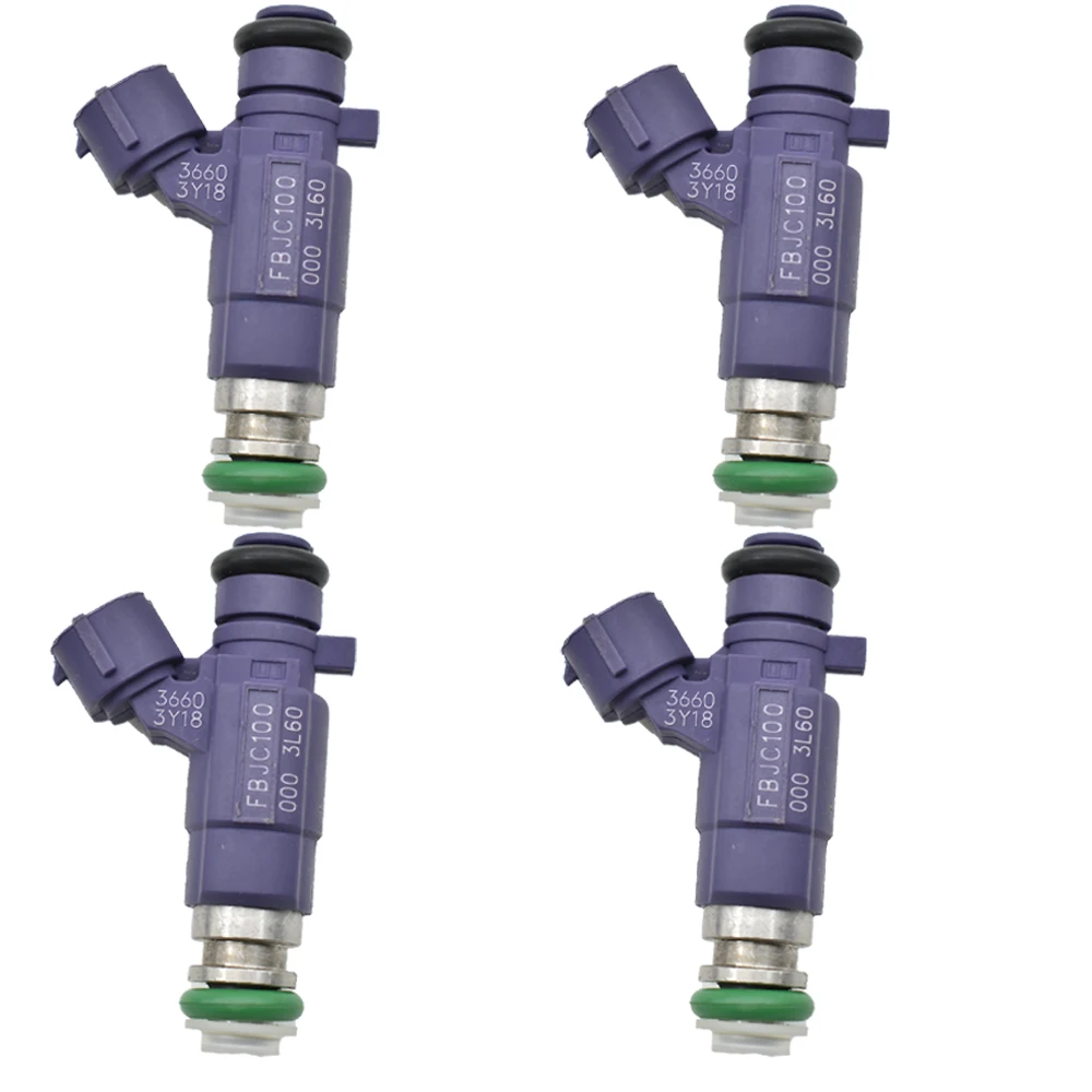 4Pcs/lot Fuel Injectors 16600 AE060 FBJC100 For NIssan Altima Murano