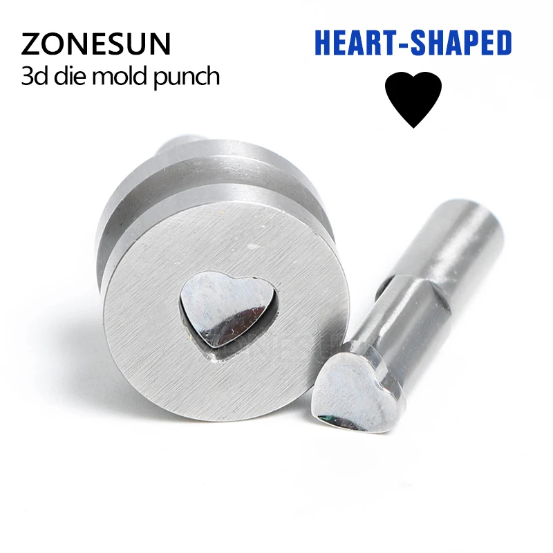 ZONESUN 1 set of custom die punching die punch tool milk tablet die sugar pills die mold stamp TDP5/1.5 pressing tool die ratten