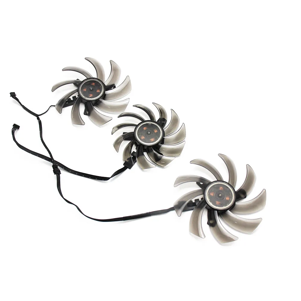 3PCS/lot GA91S2U GA81S2U GeForce RTX 2080 2070 Phoenix "GS" Cooler Fan for Gainward GeForce RTX 2080 Graphic Card Cooling Fan