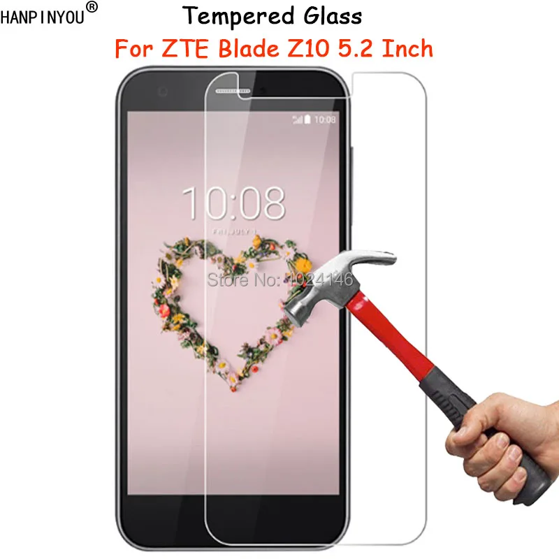 Прозрачное закаленное стекло для ZTE Blade Z10 / Z 10 5 2 дюйма защита экрана ультратонкая