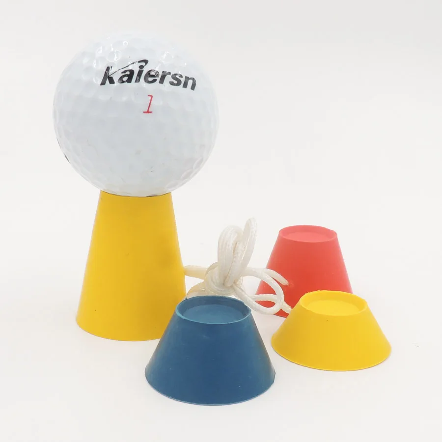 جودة عالية 4 قطع المطاط الشتاء غولف تيز الرياضية الغولف المطاط المحملات الغولف التبعي