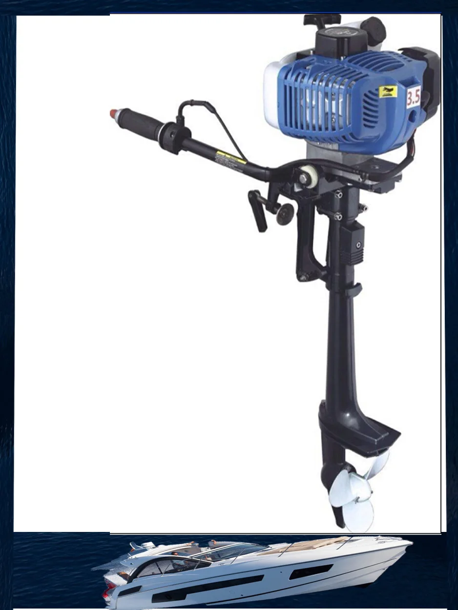 Hot Sale Popular Air cooled Anqidi 3.5HP 2Stroke Marine Outboard boat Engine Competitive Price with Discount In Stock | Автомобили и