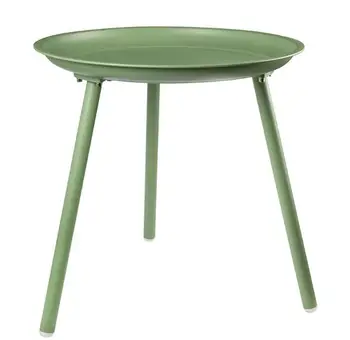 

40*50cm Nordic Iron tea table Small Round Coffee Tables Piano coating Bedside table