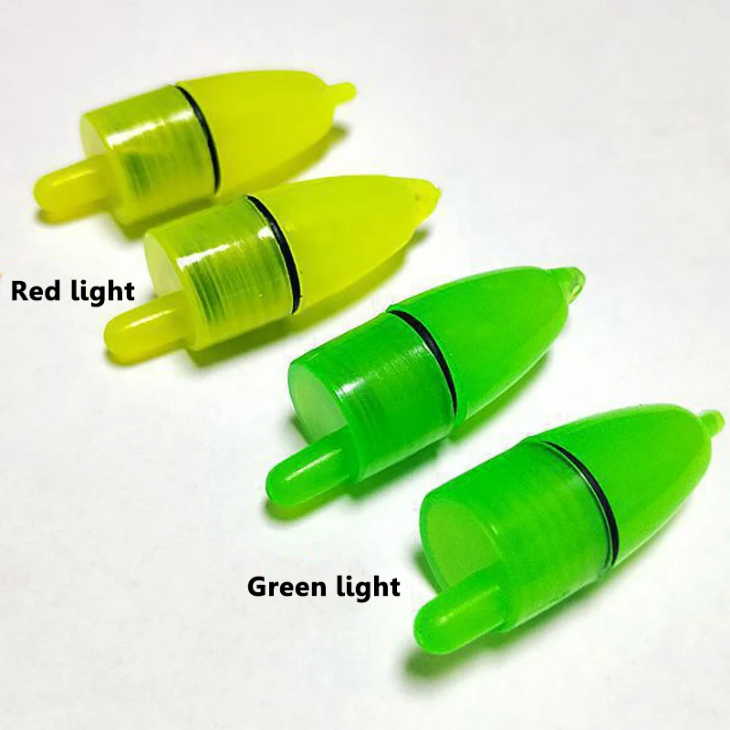 2 قطعة LED الصيد رود لدغة إنذار أجراس حلقة الشبوط جرس ليلة الصيد الأحمر الأخضر المضاء جرس السحر التبعي في الهواء الطلق الأسماك أداة