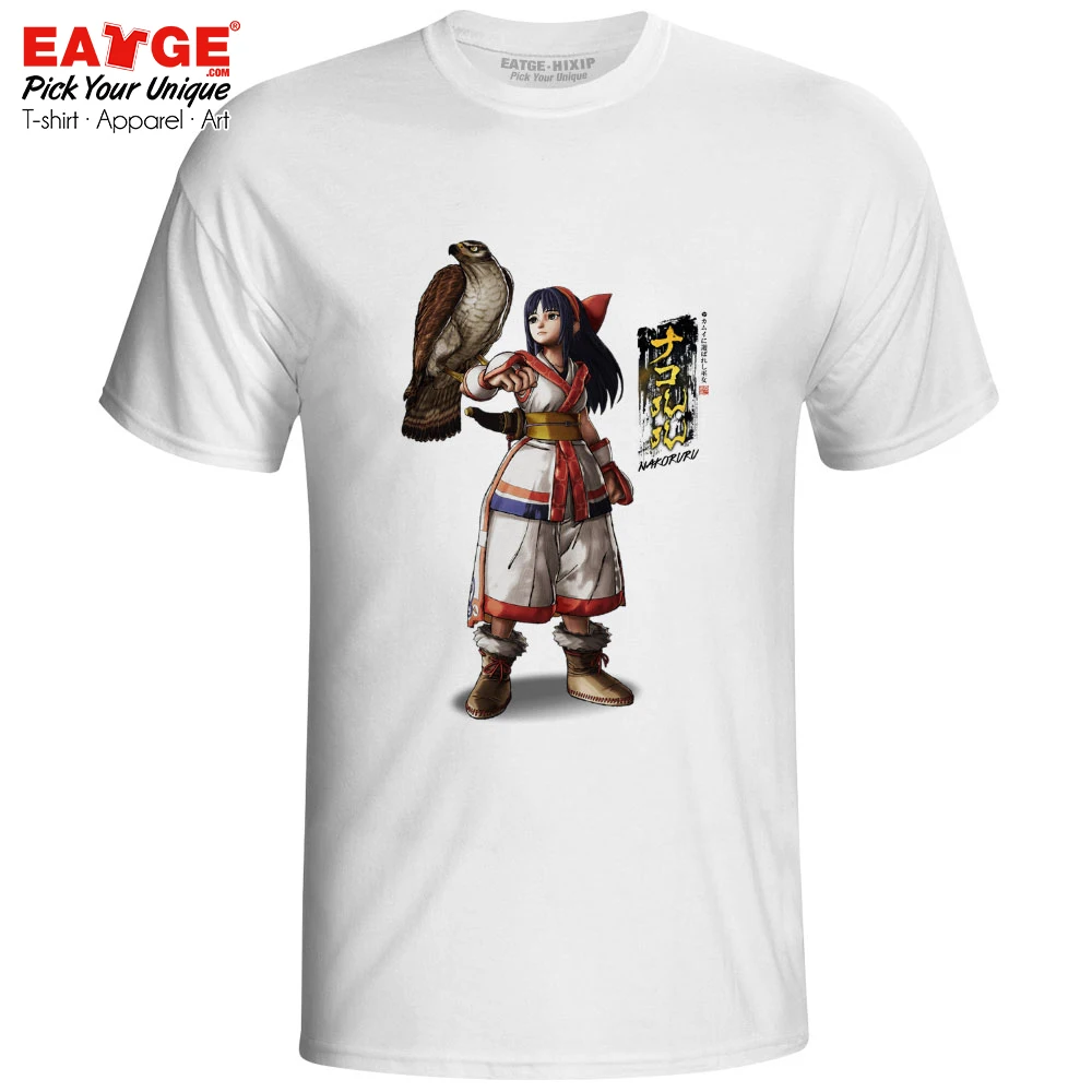 God Selected Sorceress Nakoruru футболка Samurai Shodown Samurai Spirits футболка оригинальный художественный дизайн Принт Стиль Женский Мужской Топ