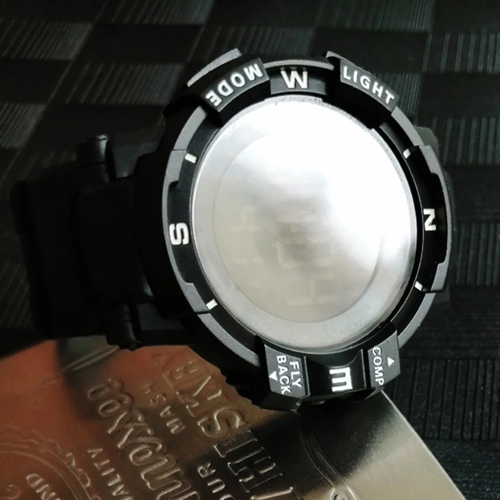 Модные мужские наручные часы спортивные цифровые часы Водонепроницаемый Будильник мужские наручные электронные часы мужские часы Relogio Masculino мужские цифровые часы 4