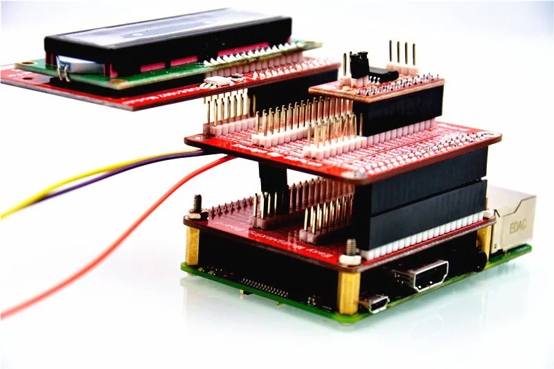 Raspberry Pi 3 Model B/B+ тройной GPIO мультиплексирующий расширительный модуль мультиплексная пластина