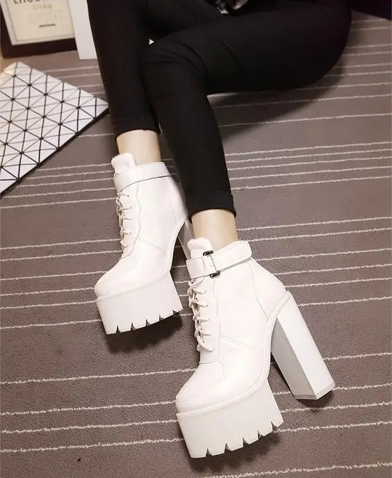 chunky heels boots (5)