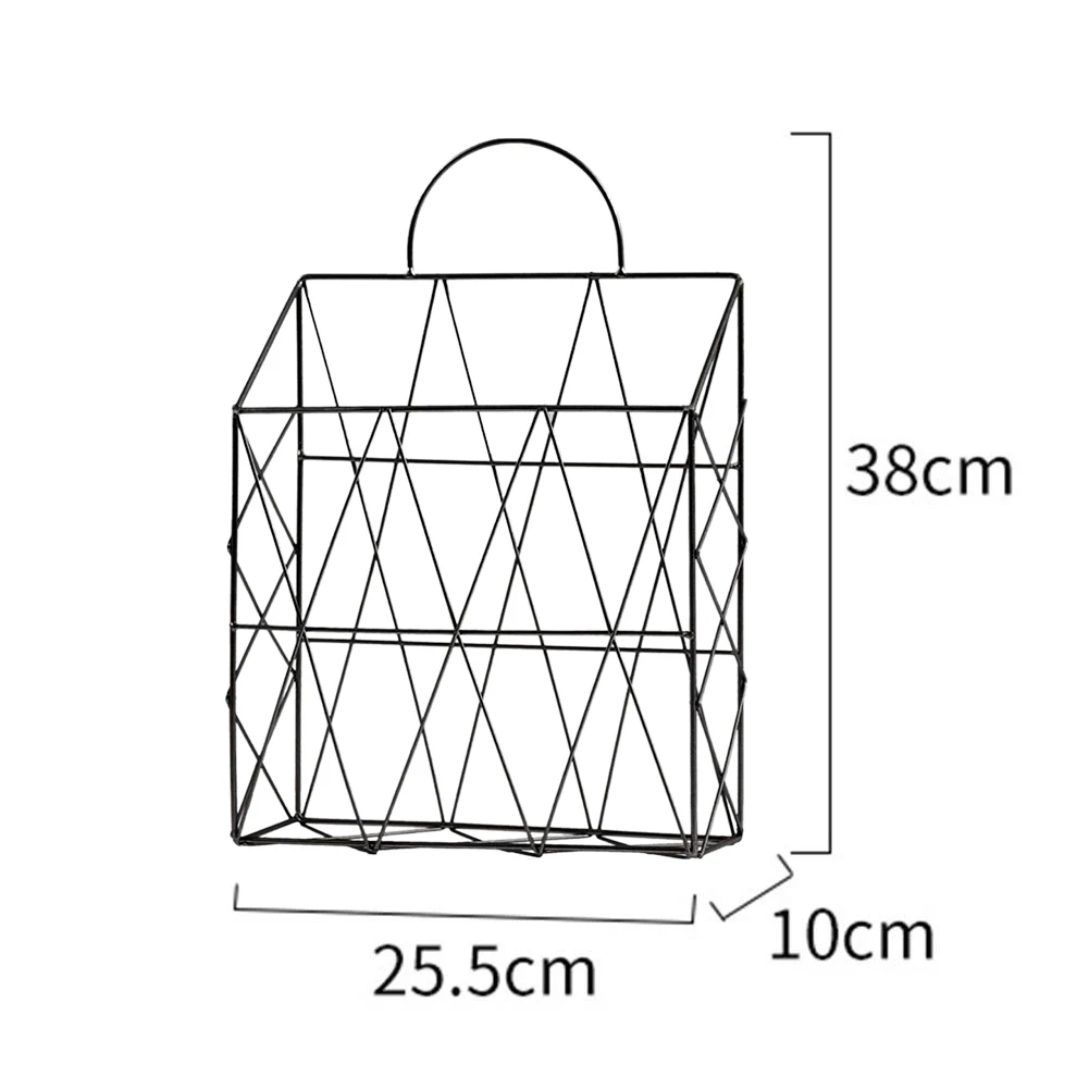 Кейсы для хранения журналов висит настенный газета периодической книги документ Файл Организатор Корзина металлическая полка контейнер