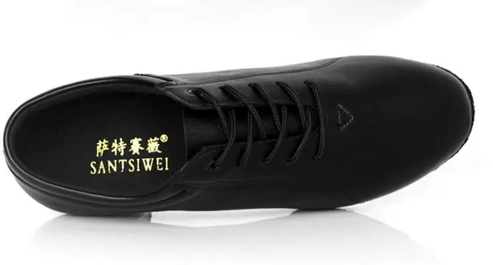 de dança masculino oxford pano calcanhar 4.5cm