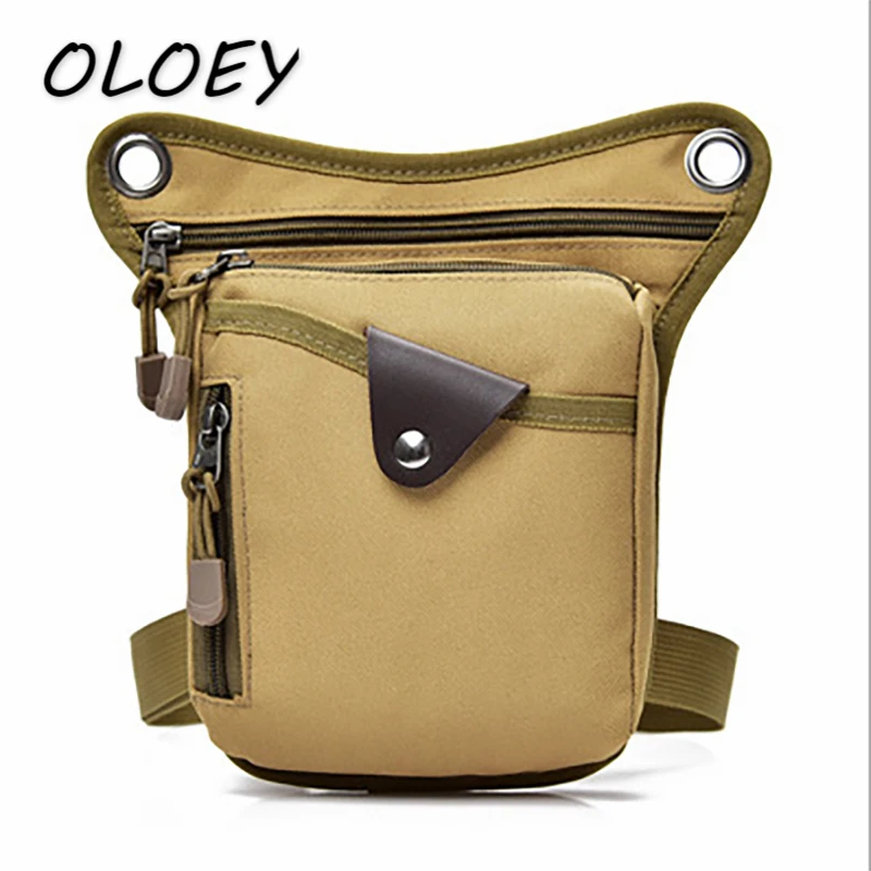 

Men Tactical Bum Leg Bag Male Casual Shoulder Bag Camouflage Fanny Pack Waist Hip Bag#