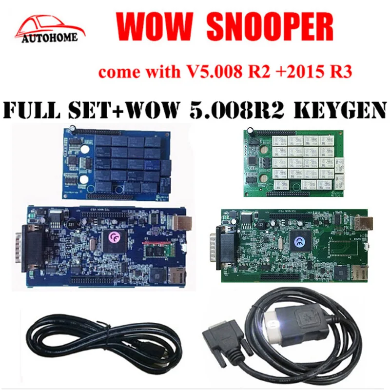 WOW snooper v5.008 R2 + 2015 R3 KEYGEN TCS CDP Pro один NEC Реле две доски дополнительно multibrand
