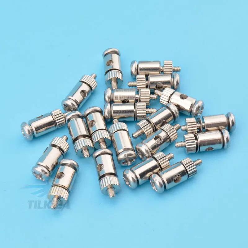 10/100 шт. Высокое качество RC Air Plane Push Rod ограничители тяг серворазъемы D2.0mm Тяговый